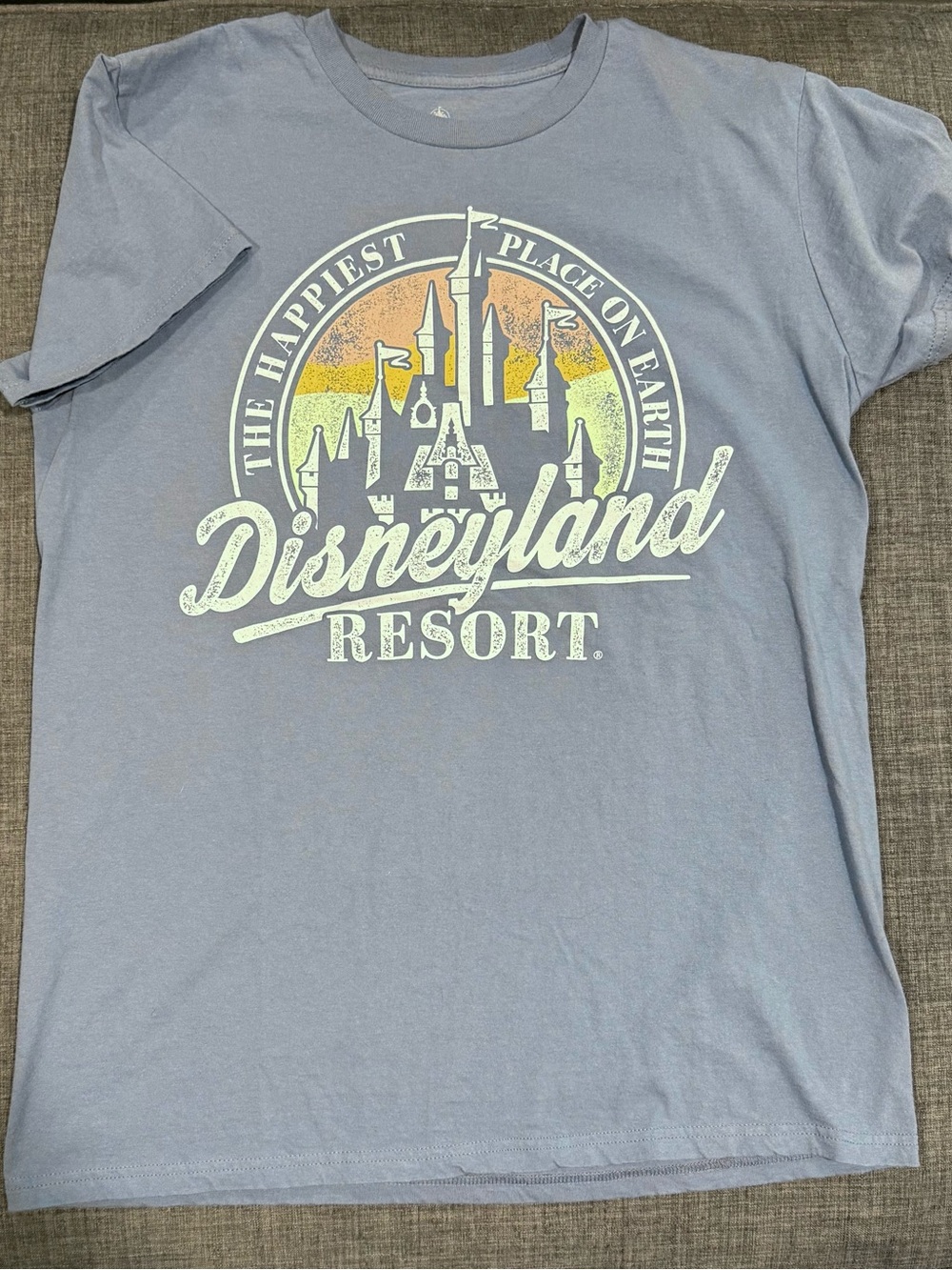 Disneyland Resort Short Sleeve T-Shirt - Light Blue